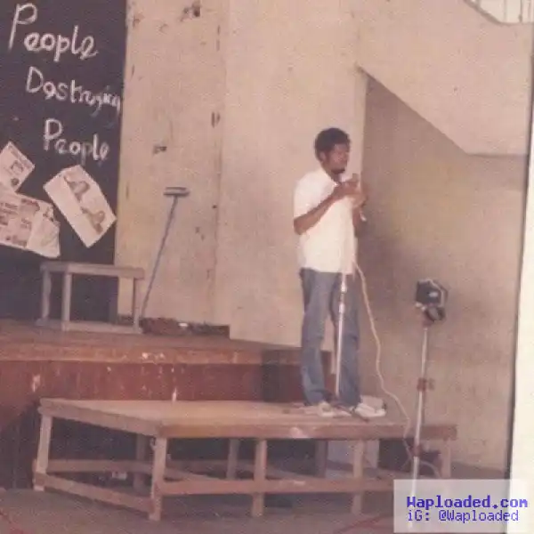 Throwback Photo Of Comedian Basketmouth